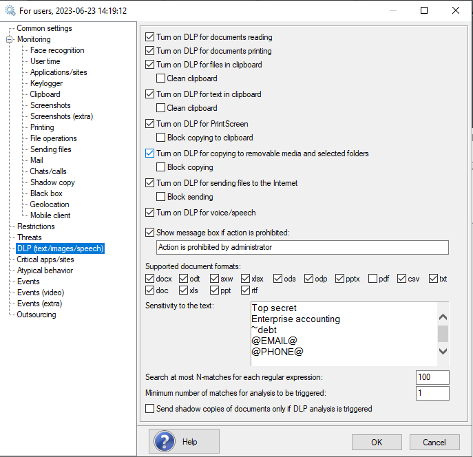 Screenshot Optical Character Recognition (OCR)