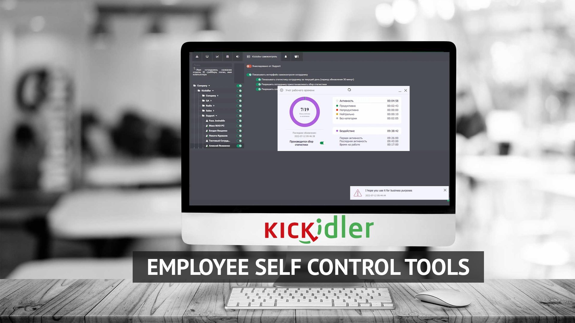  Employee self control tools