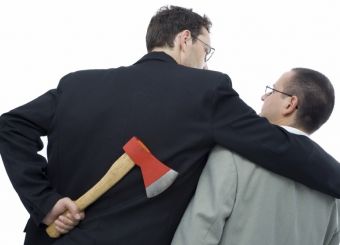 How an employee was caught who was giving away info to competitors