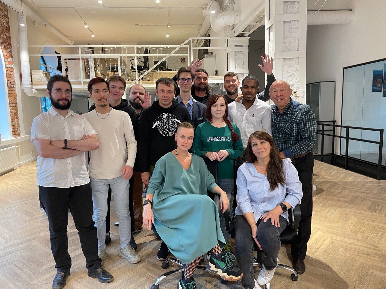 KeepActive distributed team in the office