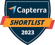Capterra shortlist award.