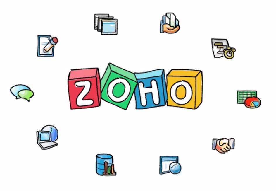 Zoho show. Zoho система. Zoho CRM лого. Zoho CRM система это.