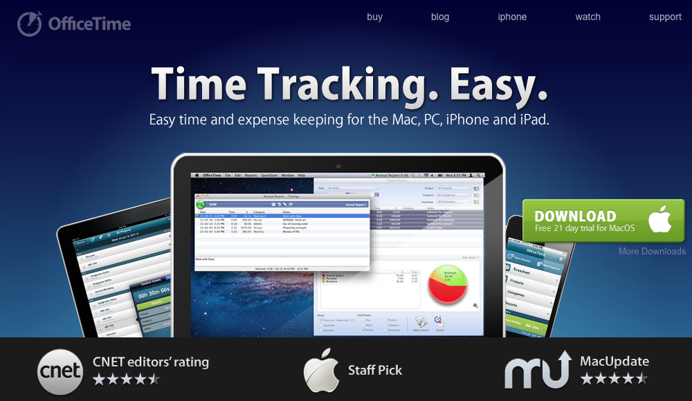 time tracking software OfficeTime